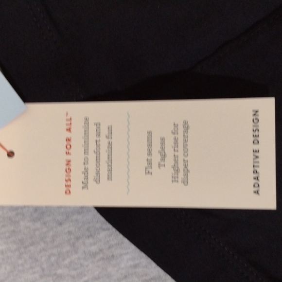 NWT Girls' 2pk Adaptive Leggings - Cat & Jack - XS (4/5) - Picture 6 of 7